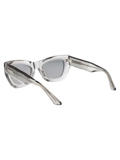 Bottega Veneta Gray Cat-eye Sunglasses