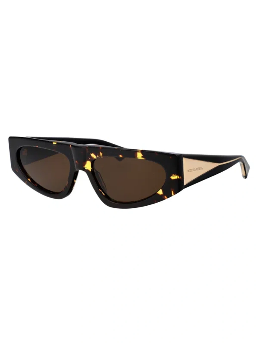 Bottega Veneta Bv1277s Sunglasses In 002 Havana Crystal  display picture 3