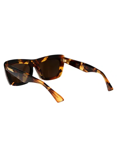 Bottega Veneta Women's Havana Acetate Sunglasses