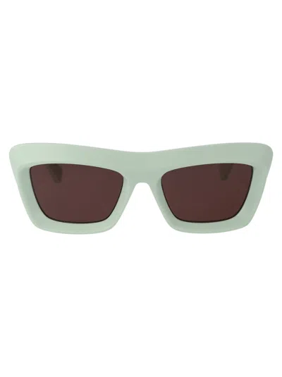 Bottega Veneta 53mm Rectangular Sunglasses
