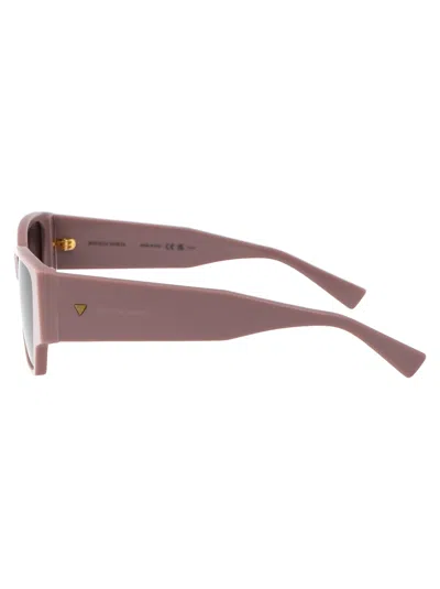 Bottega Veneta Acetate Pink Sunglasses