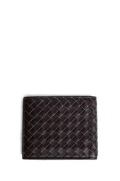 Shop Bottega Veneta Man Brown Wallets & Cardholders