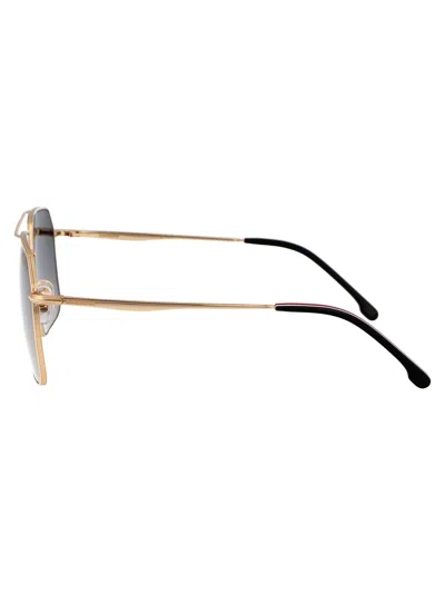 Carrera Gold Metal Sunglasses In Gold
