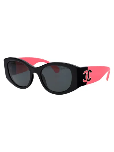 Pre-owned Chanel Sunglasses 0 Ch5524 C535 S4