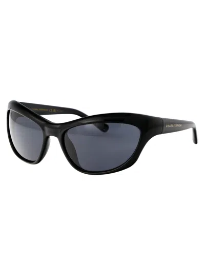 Chiara Ferragni Black Acetate Sunglasses