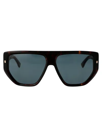 Shop Dsquared2 Sunglasses D2 0088/s 086 Ku