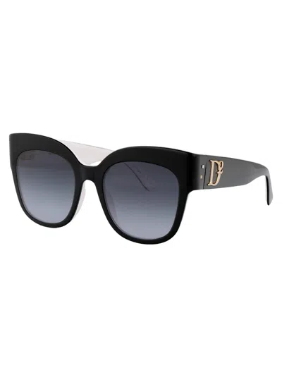 Shop Dsquared2 Sunglasses D2 0097/s 80 S9 O