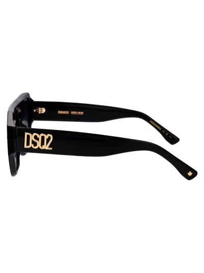 Shop Dsquared2 Geometrical Sunglasses D2 0128/s 8079 O