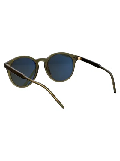 Shop Giorgio Armani Round Sunglasses 0 Ar8211 607452