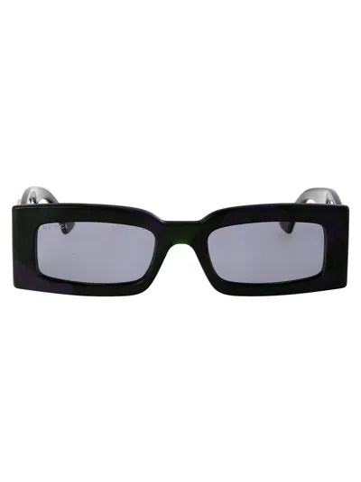 Gucci Gg1425s Rectangular Acetate Sunglasses