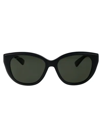 Shop Gucci Cat Eye Sunglasses Gg1588 S 001