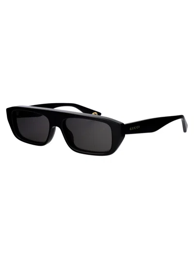 Shop Gucci Squared Sunglasses Gg1617 S 001