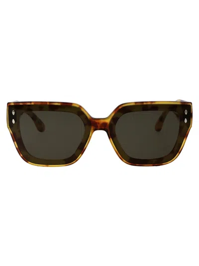 Shop Isabel Marant Squared Sunglasses Im 0170/s C9 Bqt