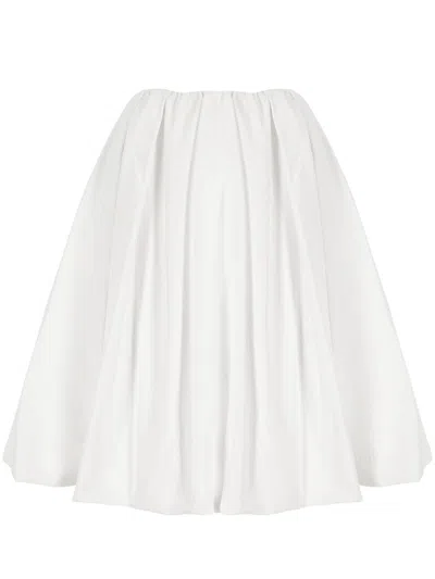 Shop Miu Miu Skirts In White