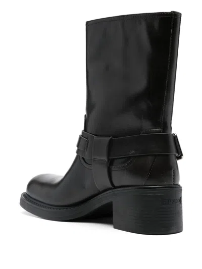 Shop Pinko Boots In Black