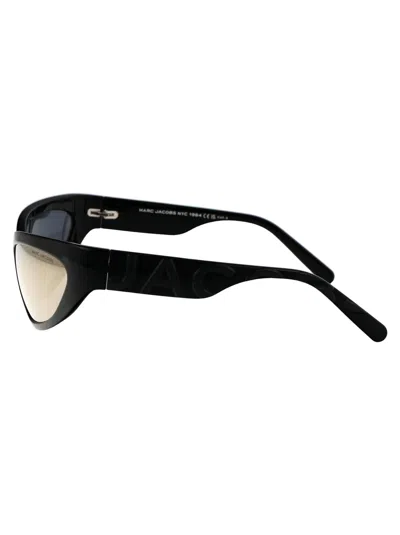 Shop Marc Jacobs Cat Eye Sunglasses Marc 738/s 08 Ajo