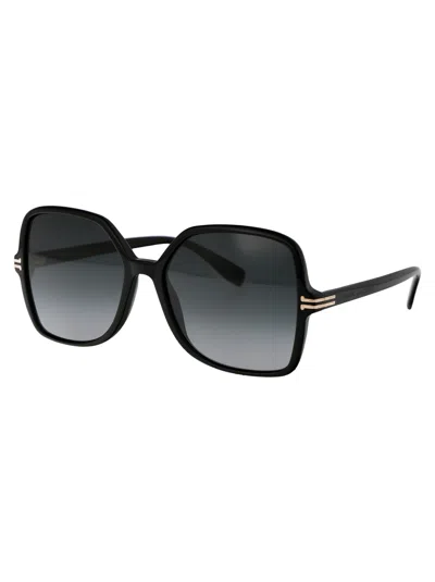 Marc Jacobs Black Acetate Sunglasses