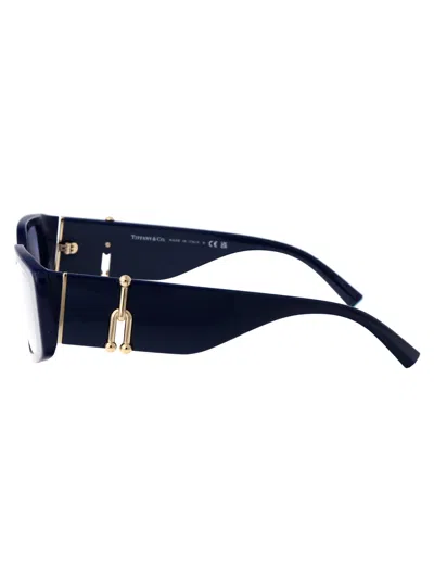 Tiffany & Co Tiffany Spectrum Blue Acetate Sunglasses