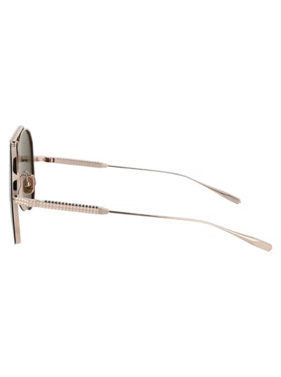 Valentino Women's White Gold Titanium Sunglasses
