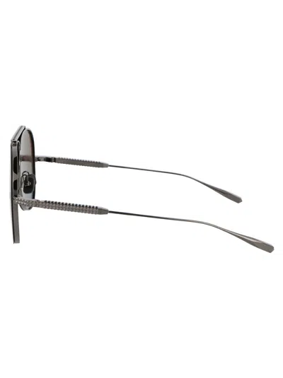 Valentino Garavani Blak Rhodium Titanium Sunglasses