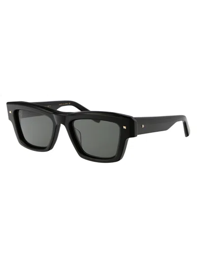 Valentino Women's Black Acetate Sunglasses