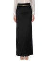 Just Cavalli Long Skirts In Black