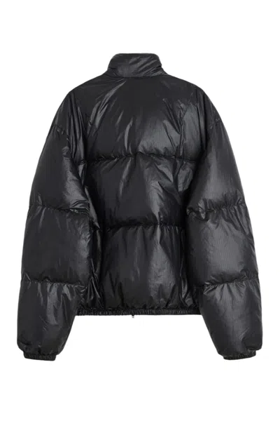 Our Legacy Inhale Puffa Puffer Jacket In Black