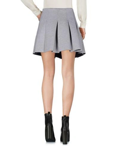 Shop Alexander Wang T Mini Skirt In Grey