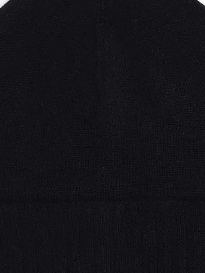 Hugo Boss Boss Boys Logo Badge Beanie Hat In Blue
