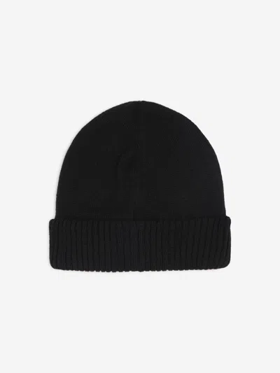 Hugo Boss Boss Boys Knitted Beanie Hat In Black