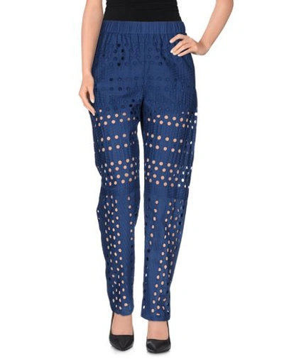 See By Chloé Casual Pants In Dark Blue