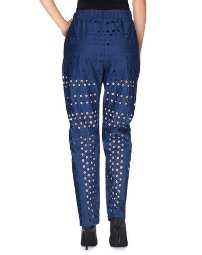 Shop See By Chloé Casual Pants In Dark Blue