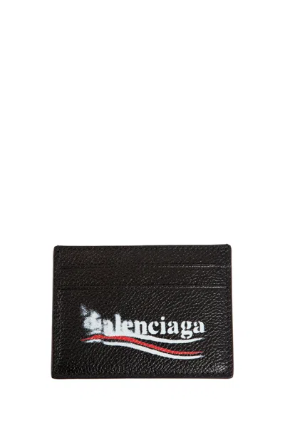Balenciaga Cash Card Holder Accessories In Black