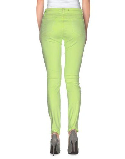 Shop J Brand Casual Pants In Acid Green