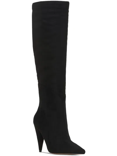 Jessica Simpson Byrnee Pointed Toe Knee High Boot In Black