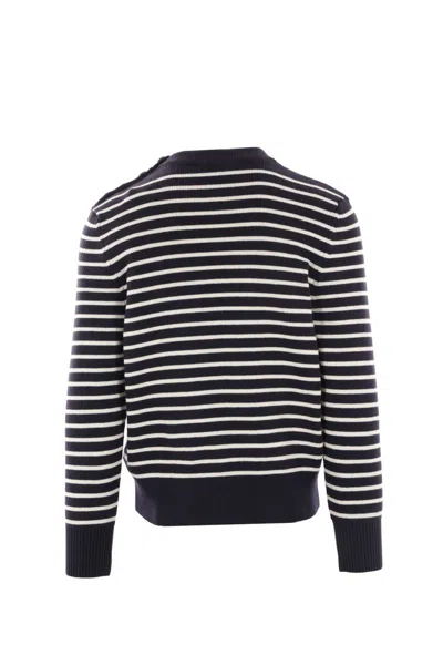 Ami Alexandre Mattiussi Ami Paris Sweaters In Blue