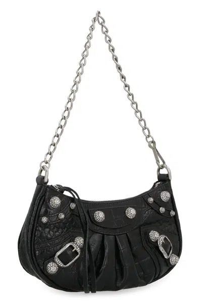 Balenciaga Borsa Le Cagole Mini Con Catena Da Donna In Nero In Black