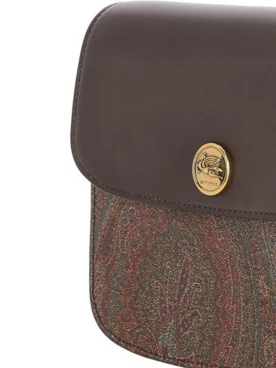 Etro Paisley Printed Essential Shoulder Bag In Printed