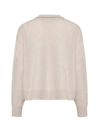 Fabiana Filippi Sweaters In Neutral