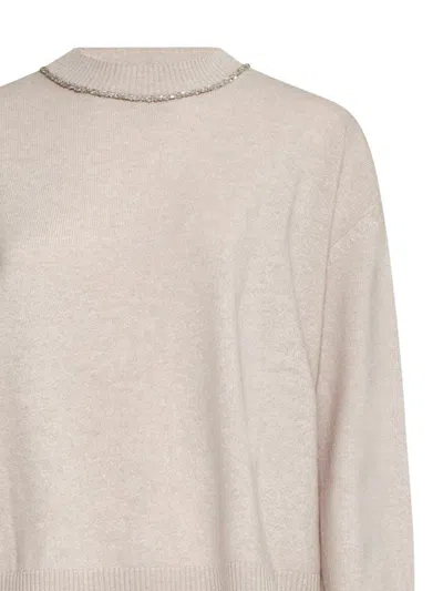 Fabiana Filippi Sweaters In Neutral