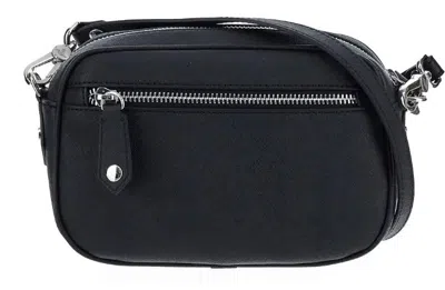 Vivienne Westwood Anna Crossbody Bag In Synthetic Leather In Black