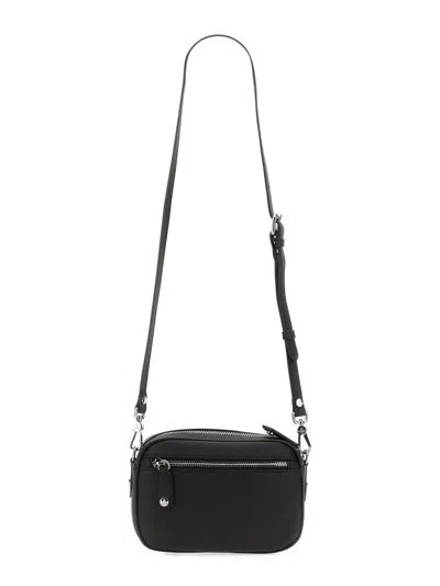 Vivienne Westwood Anna Crossbody Bag In Synthetic Leather In Black