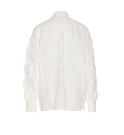 ZIMMERMANN ZIMMERMANN LACE TRIM DETAIL SHIRT 