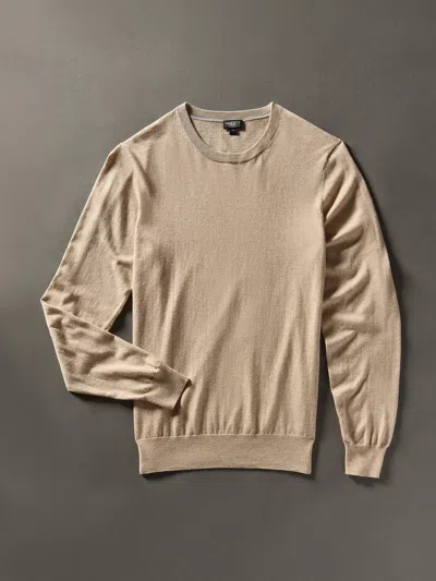 Faherty Movement&trade; Crewneck Sweater In Soft Dune Heather