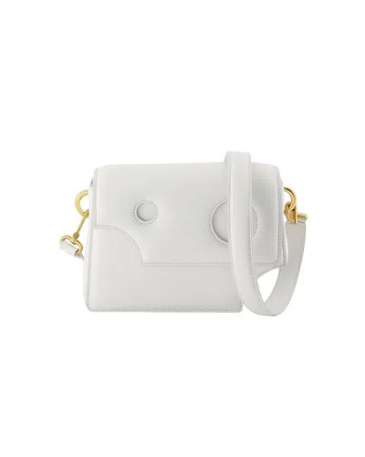 Off-white Burrow Leather Bag In White