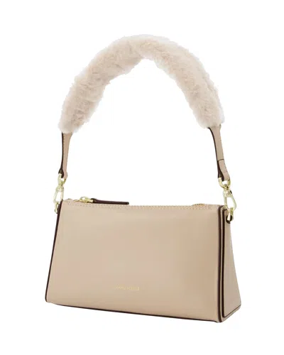 Manu Atelier Mini Prism Bag In Beige