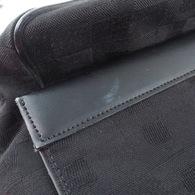 Pre-owned Bally Black Canvas Shoulder Bag ()