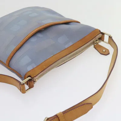 Pre-owned Bally Blue Canvas Shoulder Bag ()