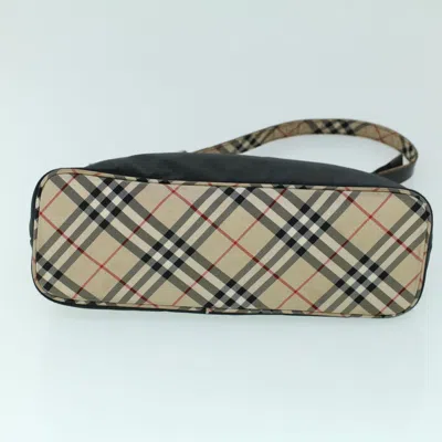 Pre-owned Burberry Black Synthetic Shoulder Bag ()