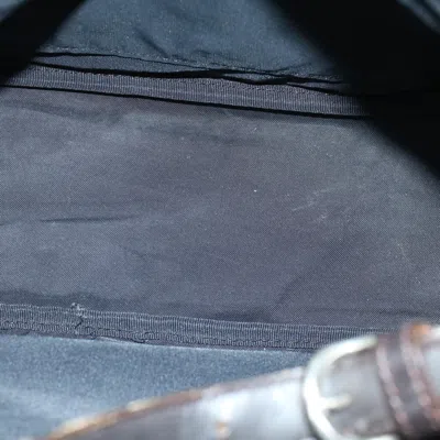 Pre-owned Burberry Black Synthetic Shoulder Bag ()